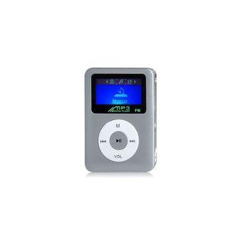 1.2?? LCD TF Card MP3 Player with FM eBook Silver  