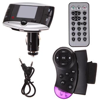 1.5" LCD Car Kit MP3 Bluetooth Player BT FM Transmitter FM Modulator SD MMC (Intl)  