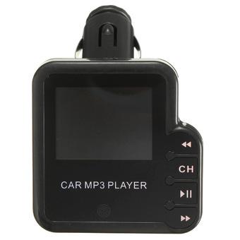 1.5? LED Auto MP3 Musica Lettore FM Trasmettitore Modulator Remote (Black) (Intl)  