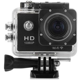 1.5 inch LCD HD 1080P WiFi Sports Action Camera 30m Waterproof H.264 DVR with 170 Degrees Angle - 100 - 240V  