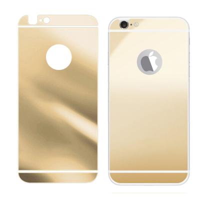1 Price Tempered Glass Mirror Gold Screen Protector for iPhone 6 or 6s