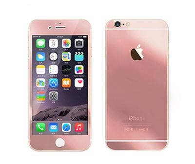 1 Price Tempered Glass Mirror Rose Gold Screen Protector for iPhone 4 or 4s