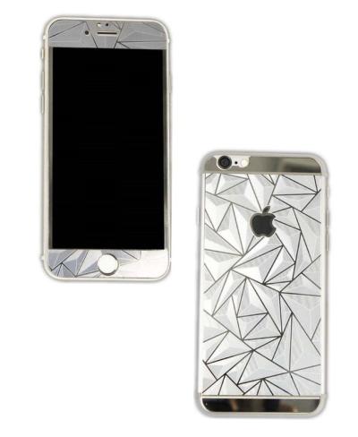 1 Price The Kingtech Mirror 2 in 1 Silver Tempered Glass for iPhone 4