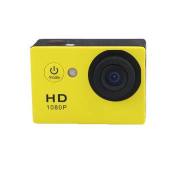 1080P 2.0 Screen Waterproof Action Camera for Sport (Yellow) (Intl)  