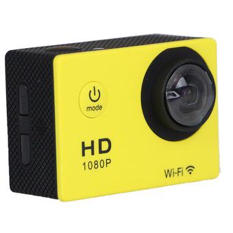 1080P WIFI 1.5” Screen Waterproof Action Camera for Sport Yellow (Intl)  