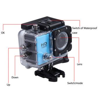 12MP HD 1080P Helmet Car Cam Sports DV Action Waterproof Camera SJ5000 (Intl)  