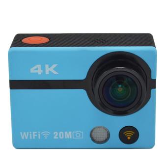 2'' Wi-Fi Wifi Cam Action Camera HD 4K 20MP 12.4Mega CMOS Sensor 170 Degree (Blue) (Intl)  