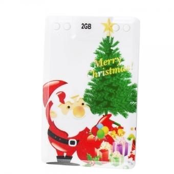 2GB Gifts Under the Christmas Tree Credit Card MP3 Player  