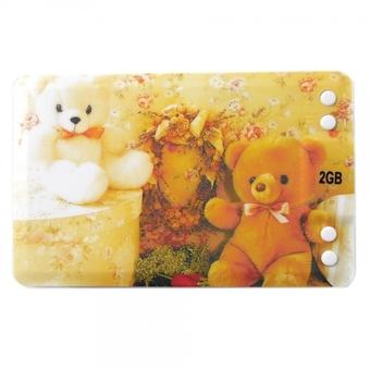 2GB Teddy Bear Credit Card MP3 Player  