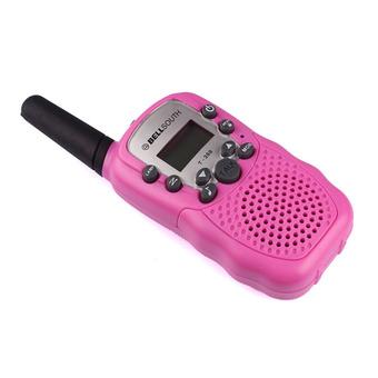 2pcs Wireless Walkie-talkie Eight Channel 2 Way Radio Intercom 5KM Pink  