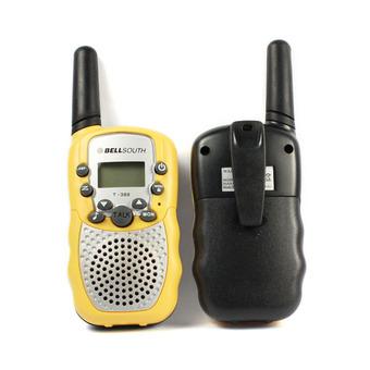 2pcs Wireless Walkie-talkie Eight Channel 2 Way Radio Intercom 5KM YN Yellow  