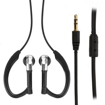 3.5mm SMZ 4775 In-Ear Sport Running Earphone Headphone Headset Earbud Black  