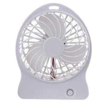30 Rechargeable Mini Fan (White)(INTL)  