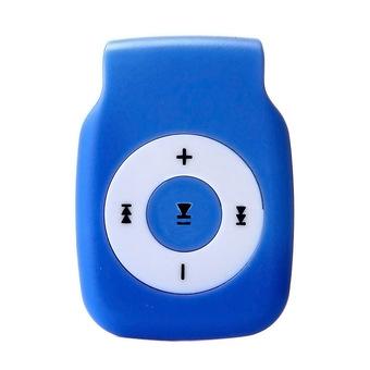 32GB Mini Clip MP3 Player (Blue) (Intl)  