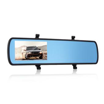 4.3" 1080P Car Rearview Mirror DVR Dash Camera Vehicle Cam Tachograph Recorder (Intl)  