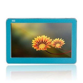 4.3" inch flat Touch Screen MP4 MP5 Player + Free 8GB Memory Card (Blue)(INTL)  