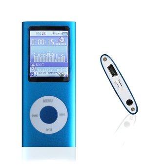 4GB Ultra Slim Generation 1.8" Sreen Nano-style MP3 / MP4 (Blue) (Intl)  