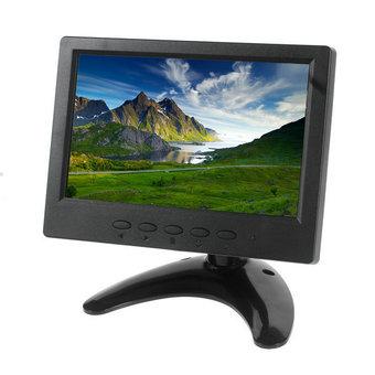 7 inch CCTV TFT LCD Monitor with VGA/AV/BNC/HDMI Input - UK Plug (Intl)  