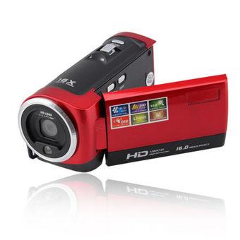 720P 16MP HD Digital Video Camcorder Camera DV DVR 2.7'' TFT LCD 16x ZOOM Video Recorder 1280*720p Red (Intl)  