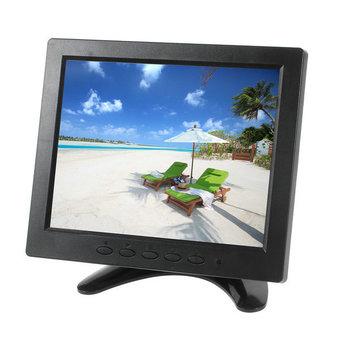 8 inch CCTV Security TFT LCD Monitor with VGA/AV/BNC/HDMI Input - UK Plug (Intl)  