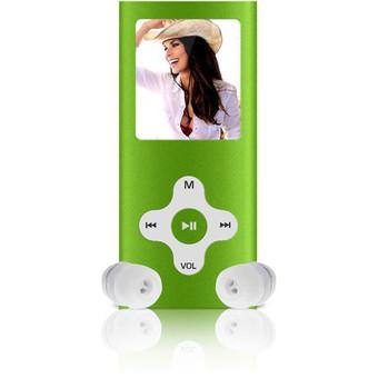 8GB Slim Digital MP3 MP4 Player 1.8" LCD Screen FM Radio Video Games Movie New(Green) (Intl)  