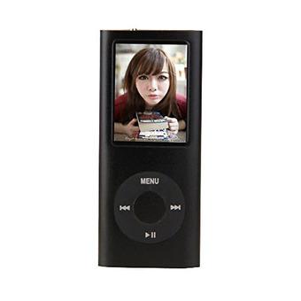 8gb Slim 1.8 LCD Mp3/Mp4 Music Video FM Radio Media Player (Black) (Intl)  