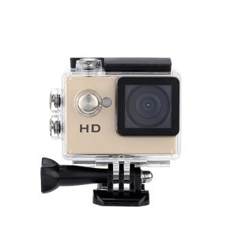A7 HD 720P Sport Mini DV Action Camera 2.0" LCD 90° Wide Angle Lens 30M gold (Intl)  