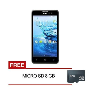 ACER Liquid Z520 Black Smartphone [8 GB] + Micro SD [8 GB]