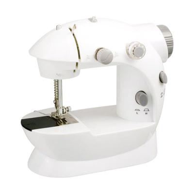 AIUEO Mini Sewing Machine 4 in 1 Putih No Adaptor Mesin Jahit
