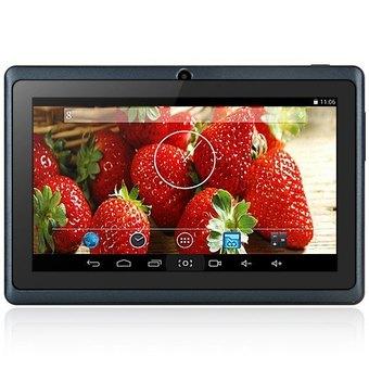 AOSD Q88S Android 4.4 Tablet PC ATM7021 Dual Core 1.3GHz WVGA Screen Dual Cameras Bluetooth 4GB ROM (Black)  