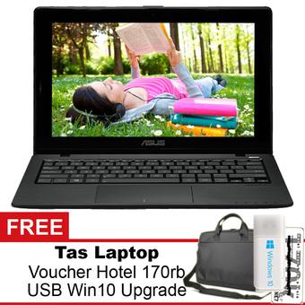 ASUS Student Laptop X200MA-KX436D Windows 8 Original + Gratis Tas Laptop + Voucher Hotel 170rb + USB Self Upgrade Windows 10  