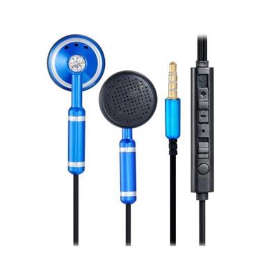 Abingo S100i Universal Audio Headset Kabel 3.5mm Full Bass - Biru