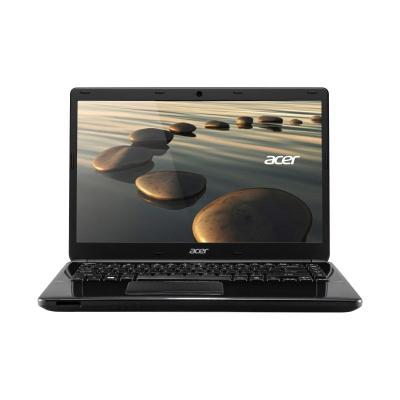 Acer Aspire E1-432 Hitam Notebook [14"/Cel2955U/500 GB/Win.8]