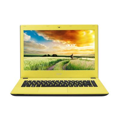 Acer Aspire E5-473G Kuning Notebook [Core i5 5200U/4GB DDR3/500GB HDD/GeForce 920M 2GB DDR3/DOS]