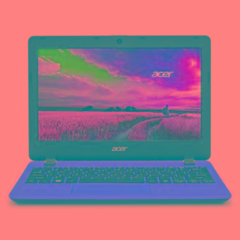 Acer Aspire ES1-131-C0R3 - 2GB - Intel N3050 - 11.6" - Win 10 - Merah  