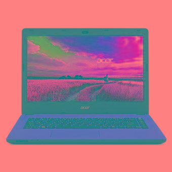 Acer ES1-431 - 2GB RAM - Intel N3050 - 14" - Merah  