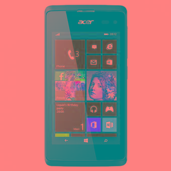Acer Liquid M220 Windows Phone - 4 GB - Black  