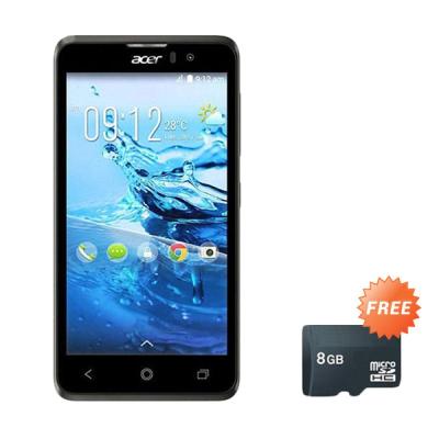 Acer Liquid Z520 Black Smartphone [RAM 1 GB/8 GB/Garansi Resmi] + microSD 8 GB