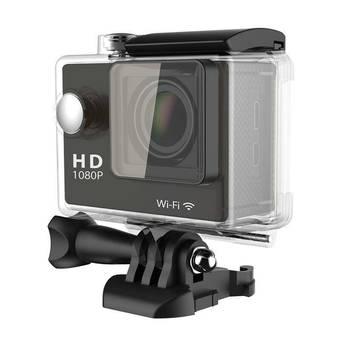 Action Camera 2", Wi-Fi, HD1080p - Hitam  