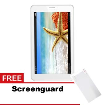 Advan Tablet T1S - 8GB - Putih + Gratis Screenguard  