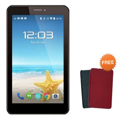 Advan Vandroid E1C Pro Tablet - Hitam + Free Leather Case Original
