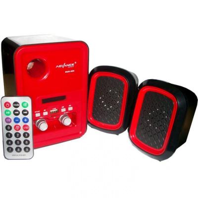 Advance Multimedia Speaker DUO-200 - Merah