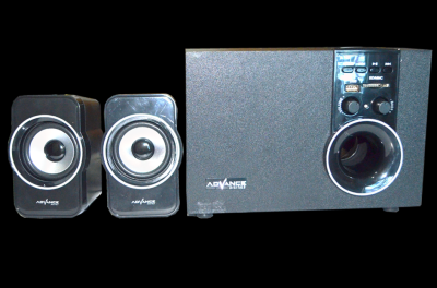 Advance Speaker Bluetooth Subwoofer System M180BT - Hitam