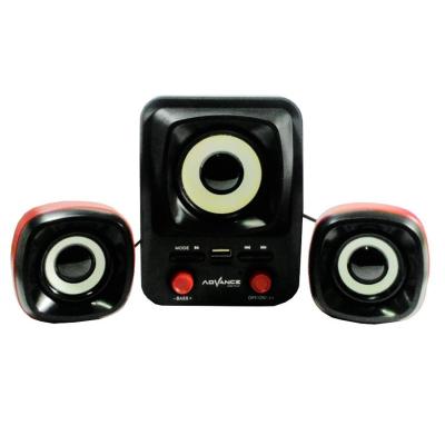 Advance Speaker Multimedia USB Duo-300 - Hitam