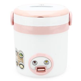 Akebonno MC-1688 Mini Rice Cooker - Putih/Pink  