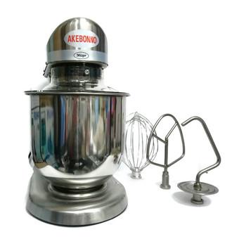 Akebonno SB-10L Planetary Food Mixer - Stainless Steel  