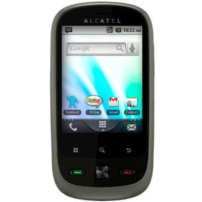 Alcatel OT-890D Dual GSM Resmi - Abu-abu