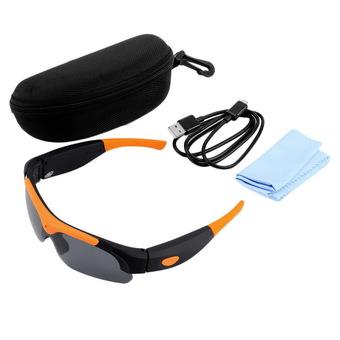 Allwin HD 1080P Sunglasses Eyewear Hidden Sport Camera DV Cam DVR Video Recorder Yellow  