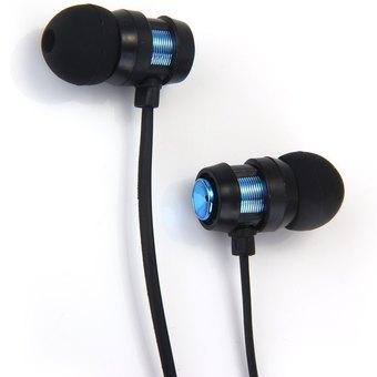 Ansee JTX - 701 1.2M In Ear Stereo Earphone with 3.5mm Plug MicrophoneÔºàBlueÔºâ  