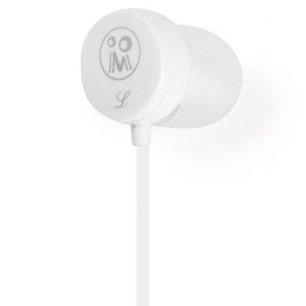 Ansee M158 Super Bass In-ear Earphone 3.5mm Jack Stereo Headphone 1.2m Cable with Microphone for iPhone 6 / 6 Plus 5 5S 4 4S Samsung Smartphones MP3 Computers(White)  